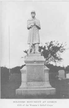 Soldier's Monument at Gibbon