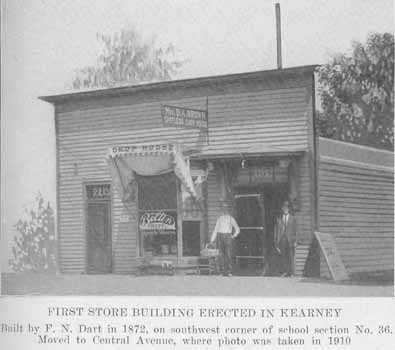 First Store Building Erected in Kearney