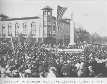 Unveiling of Soldiers' Monument, Kearney