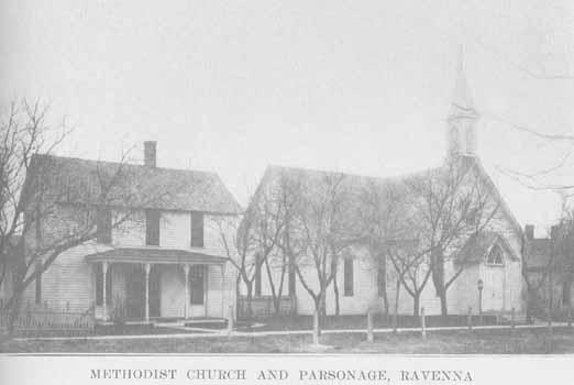 Methodist Church and Parsonage, Ravenna 