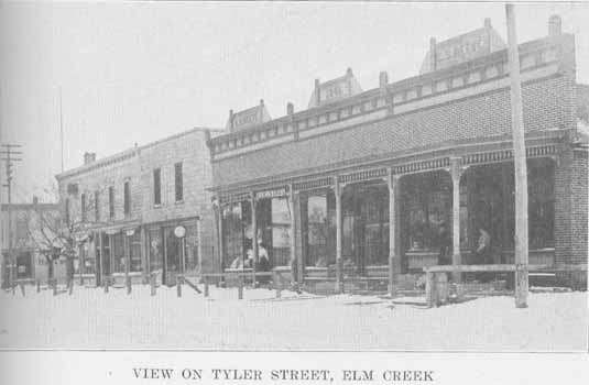 View on Tyler Street, Elm Creek
