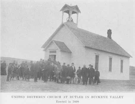 United Brethren Church at Butler in Buckeye Valley