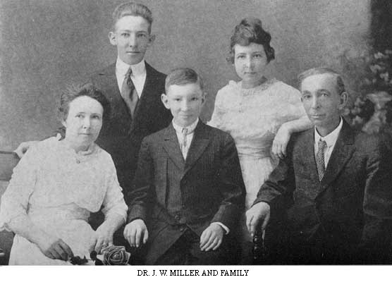 Dr. J. W. Miller and Family