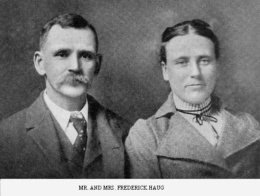 Mr. and Mrs. Frederick Haug