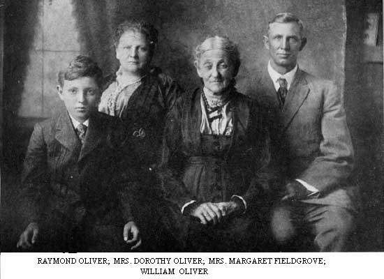 Raymond Oliver; Mrs. Dorothy Oliver; Mrs. Margaret Fieldgrove; William E. Oliver