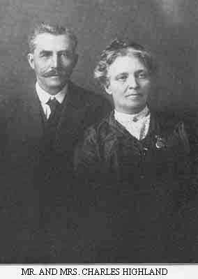 Mr. and Mrs. Charles F. Highland