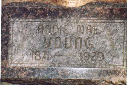 Annie Mae Young, 1871 - 1929