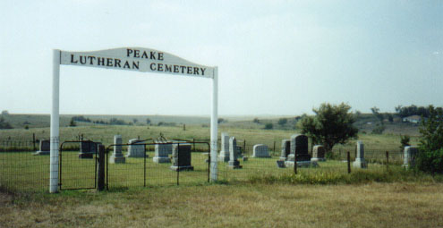 Peake Lutheran Cemetery Gate