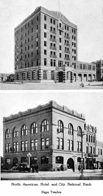 North American Hotel; City National Bank