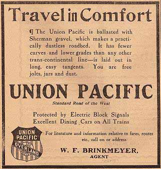 Union Pacific Ad