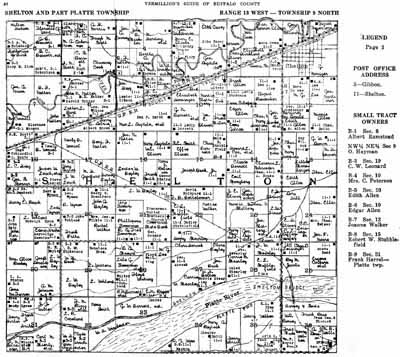 Shelton and East Part of Platte Townships