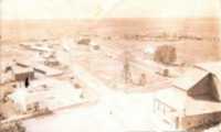 Bird's eye view of Elwood, NE (ca. 1900)