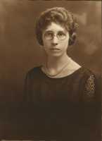 Anna M. Rasmussen, Elwood High School teacher, 1924