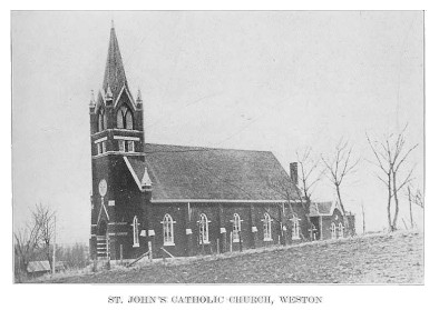 St. John's Catholic Church, Weston