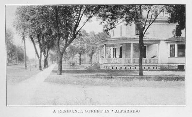 A Residence Street in Valparaiso