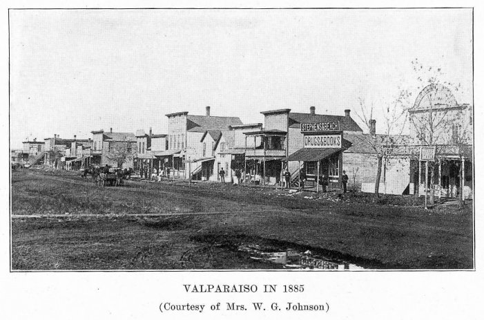 Valparaiso in 1885