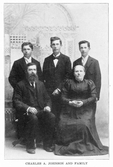 Charles A. Johnson and Family