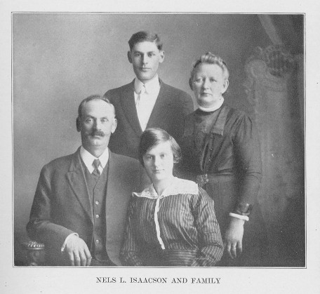 Nels L. Isaacson and Family