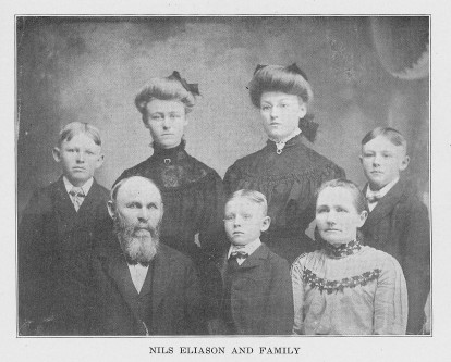 Nils Eliason and Family