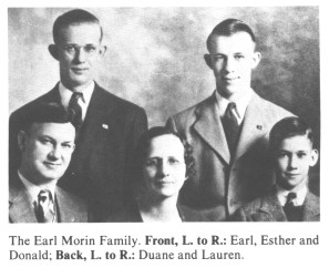 Earl Morin Family