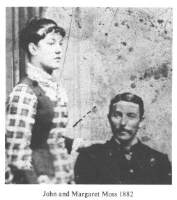 John and Margaret Moss 1882