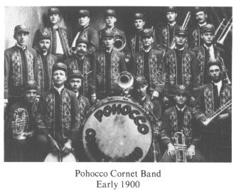 Pohocco Cornet Band - Early 1900