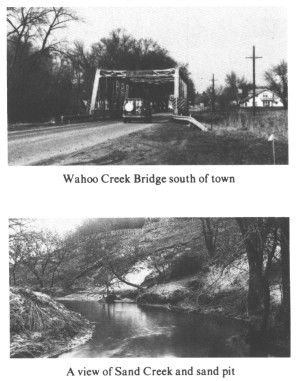 Wahoo Creek Bridge south of town