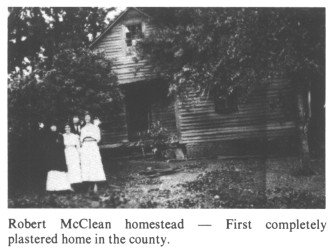 Robert McClean homestead