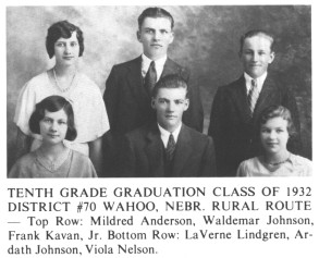 10th Grade Graduation Class of 1932