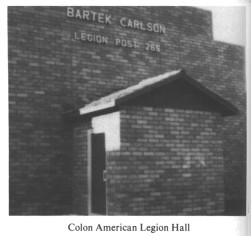 Colon American Legion Hall