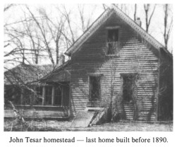 John Tesar homestead