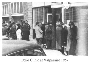 Polio Clinic at Valparaiso 1957