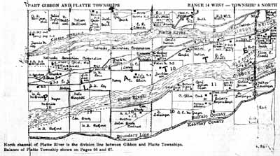 South Part of Gibbon and West Part of Platte Townships