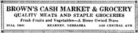 Brown's Cash Market & Grocery