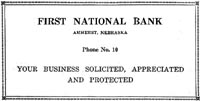 First National Bank