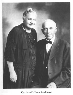 Carl and Hilma Anderson