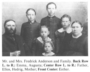 Fredrick Anderson Family