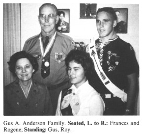 Gus A. Anderson Family