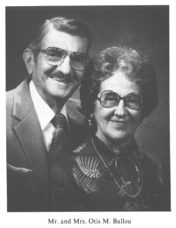 Mr. and Mrs. Otis M. Ballou