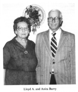 Lloyd A. and Anita Barry