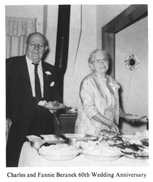 Charles and Fannie Beranek 60th Wedding Anniversary