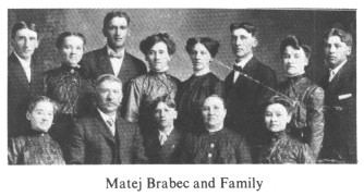 Matej Brabec and Family