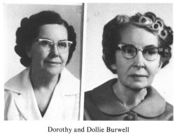 Dorothy and Dollie Burwell