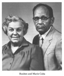 Reuben and Marie Caha