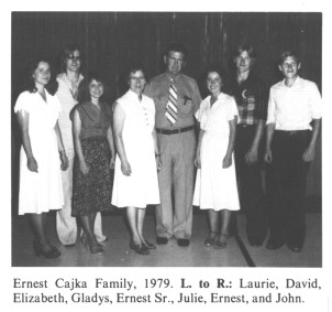 Ernest Cajka Family, 1979
