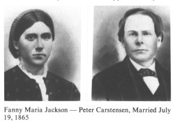 Fanny Maria Jackson -- Peter Carstensen