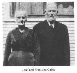 Josef and Frantiska Cejka