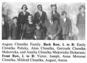 August Chmelka Family