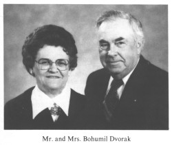 Mr. and Mrs. Bohumil Dvorak