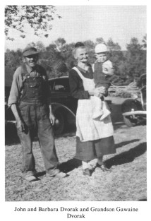 John and Barbara Dvorak and Grandson Gawaine Dvorak